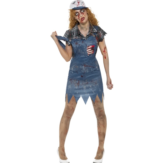 Zombie Hillbilly Frau Kostüm