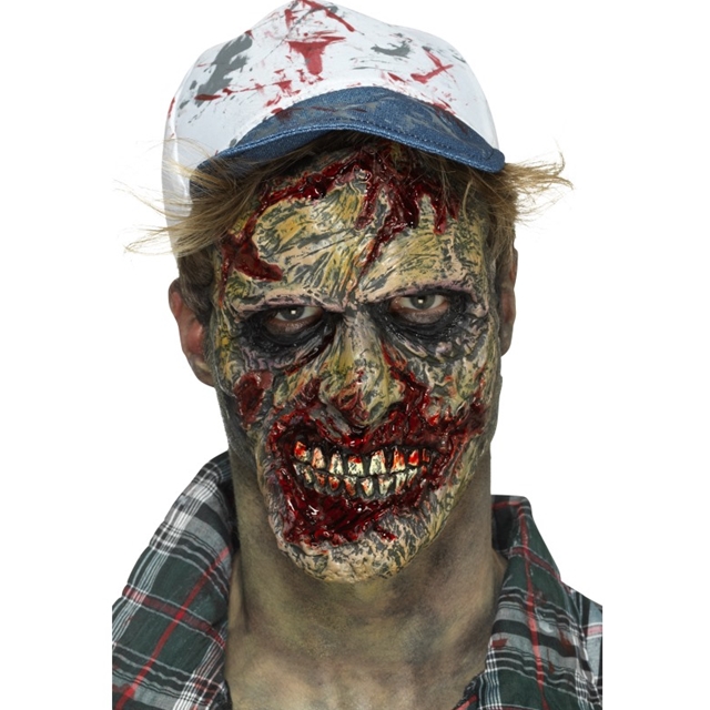 Schaum Latex Zombie Gesicht Wunde