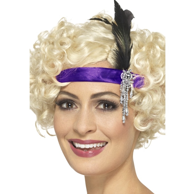 Charleston violett Stirnband