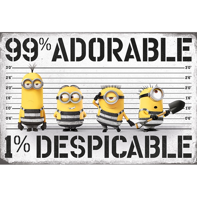 (16) Minions - Despicable Me 3 - 99%... Poster