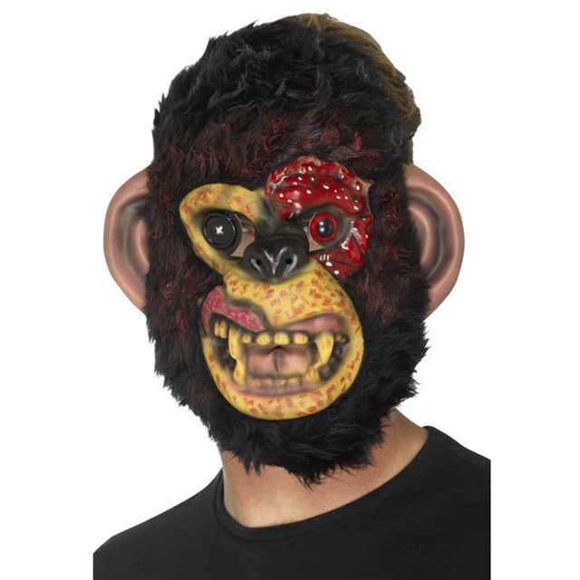 Zombie Schimpanse Maske