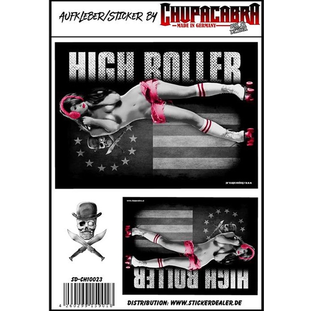 Fun - High Roller - Girl Sticker
