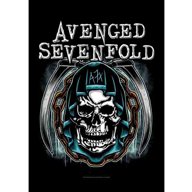 Avenged Sevenfold - Skull Posterflagge