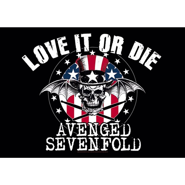 Avenged Sevenfold - Love it Posterflagge