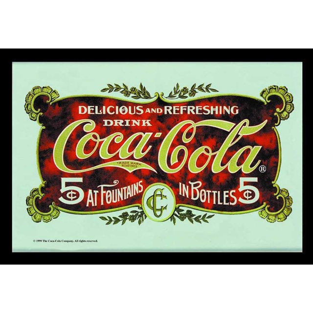 Coca Cola - 5 Cent Spiegel