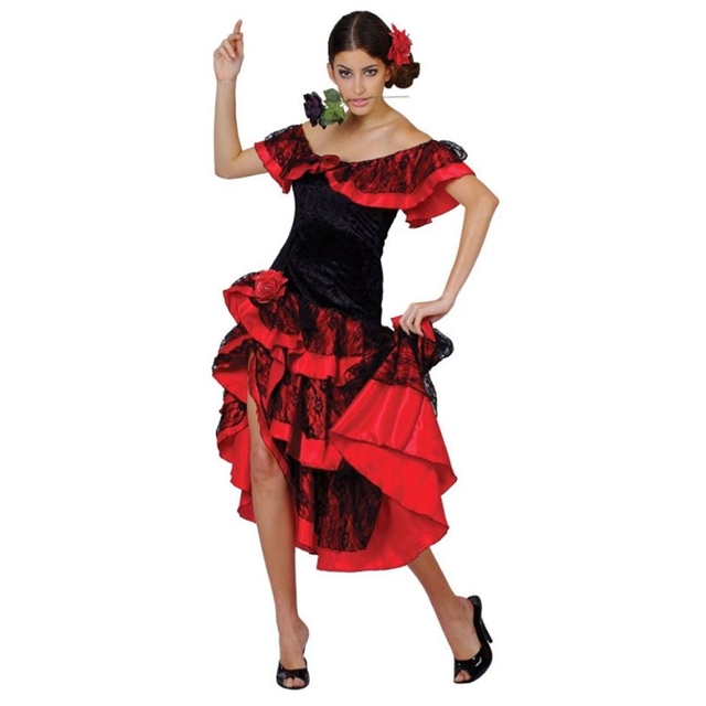 Spanische Senorita Kostüm