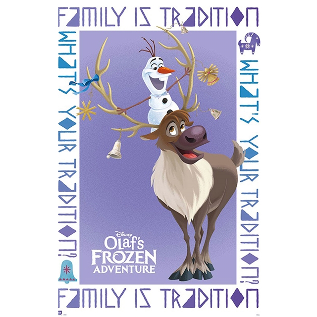 Frozen - Olaf & Sven Poster