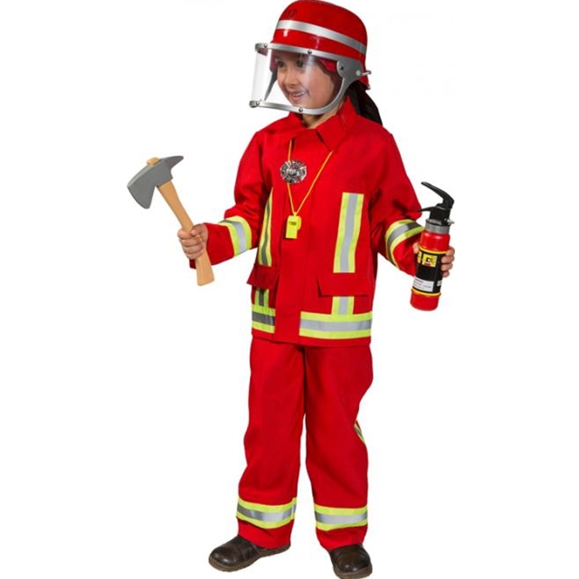 Feuerwehr Junge rot Kostüm