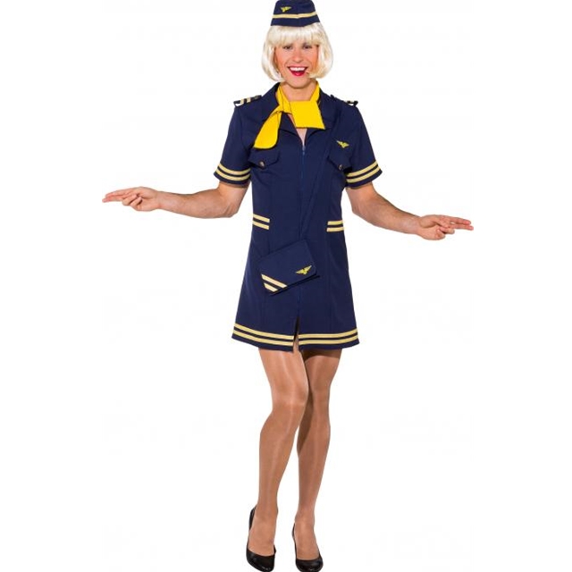 Herren Stewardess Kostüm