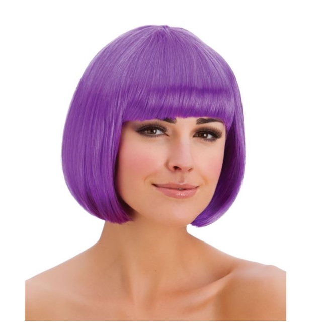 Diva Neon violett   Perücke