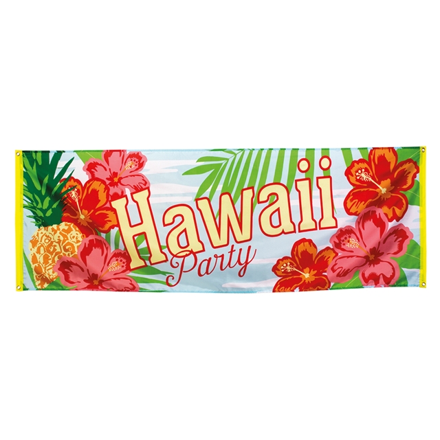 Banner Hawaii Party