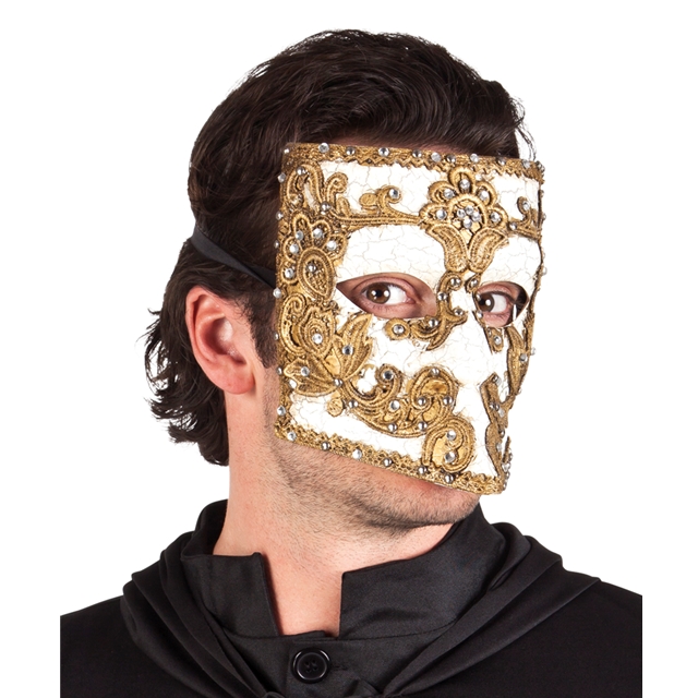 Venezianische Herrenmaske Augenmaske