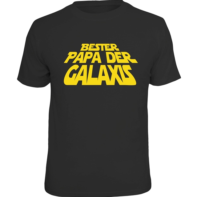 Bester Papa der Galaxis T-Shirt