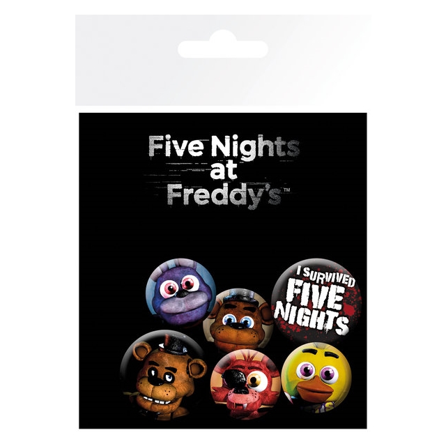 Five Nights at Freddys Mix Badgepack