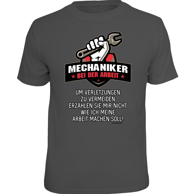 Mechaniker bei der Arbeit T-Shirt