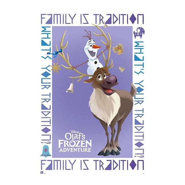 Olaf's Frozen Adventure -  Olaf & Sven Poster