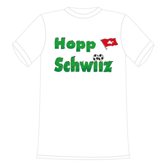 Hopp Schwiiz Rasen T-Shirt