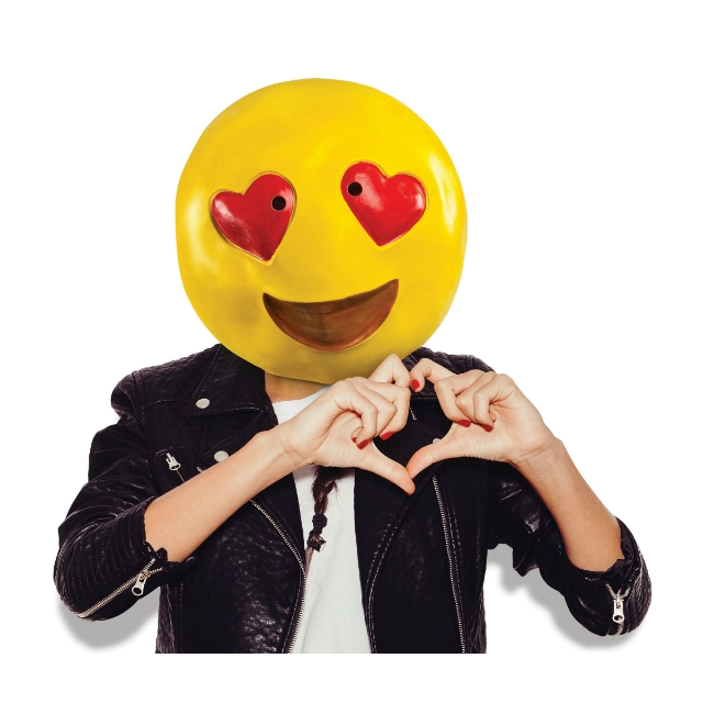 Emoji Love Maske