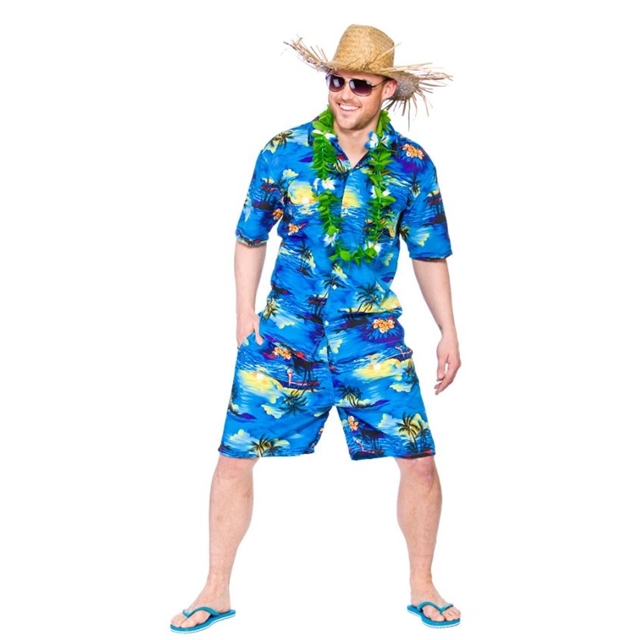 Hawaii Party Mann Kostüm
