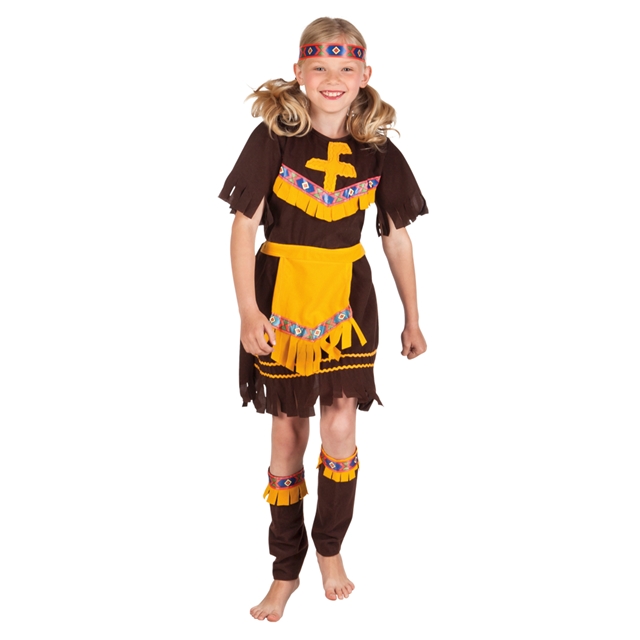 Indianerin 4-6 Jahre Kostüm