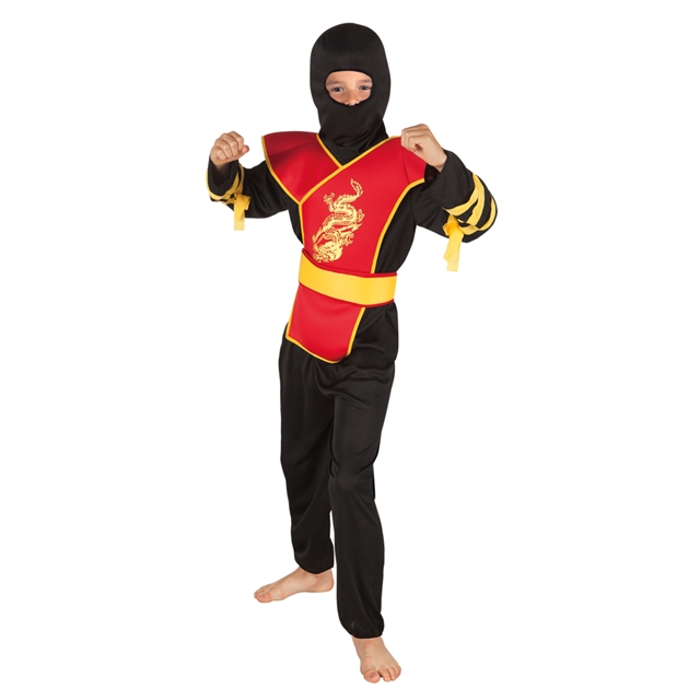 Ninja Master 7-9 Jahre Kostüm