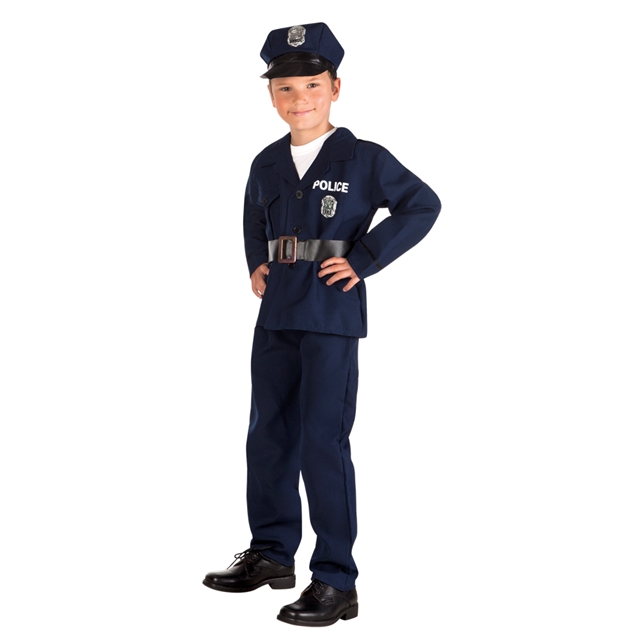 Polizist 4-6 Jahre Kostüm