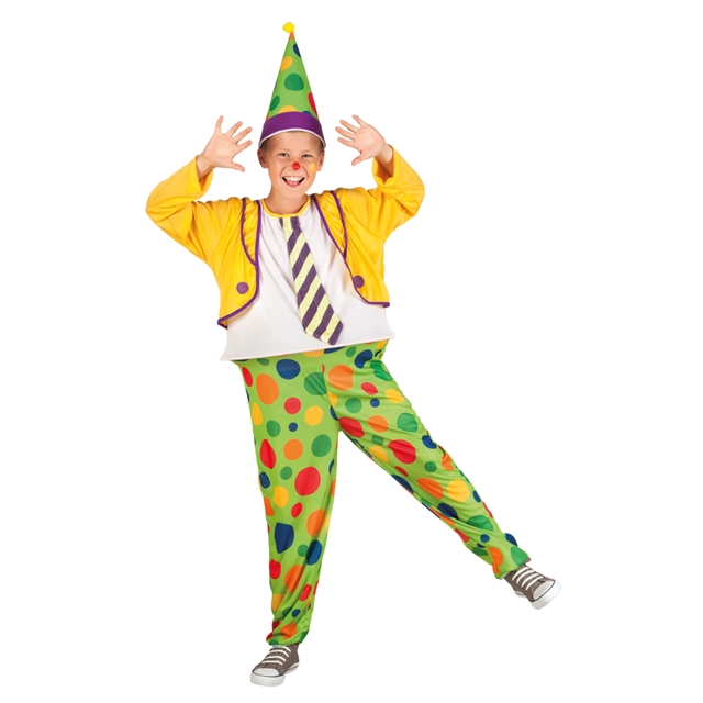 Clown Jimbo 7-9 Jahre Kostüm