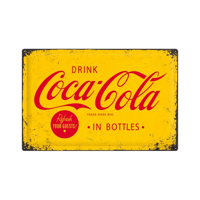 Drink Coca Cola Blechschild 40 x 60