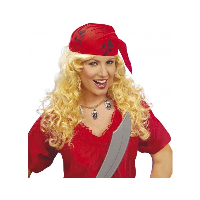 Piraten Lady Perücke blond