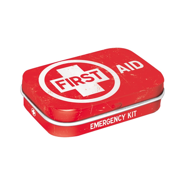First Aid Emergency Kit Pillendose