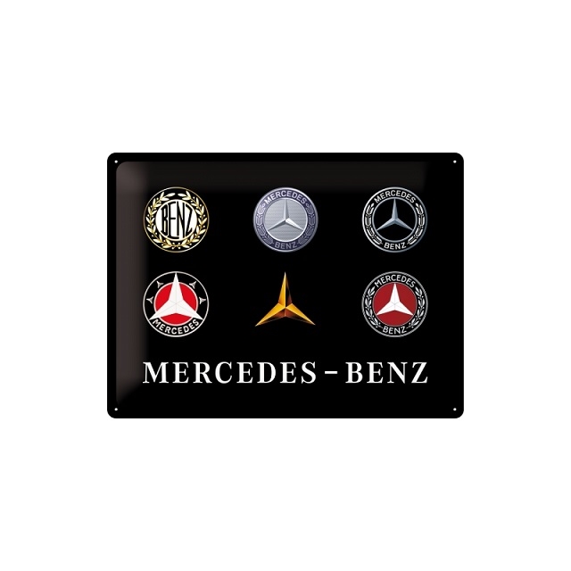 Mercedes-Benz Blechschild
