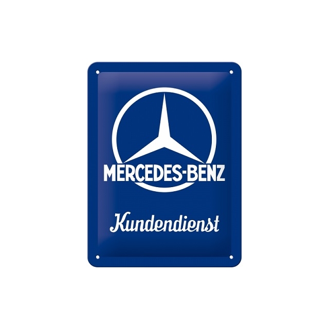 Mercedes-Benz Kundendienst Blechschild
