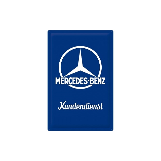 Mercedes-Benz Kundendienst 40x60 Blechschild