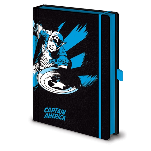 Marvel Retro - Captain America Luxus Notizbuch