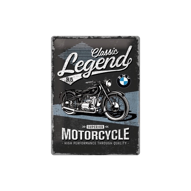 BMW Classic Legend R5 Superior Motorcycle Blechschild