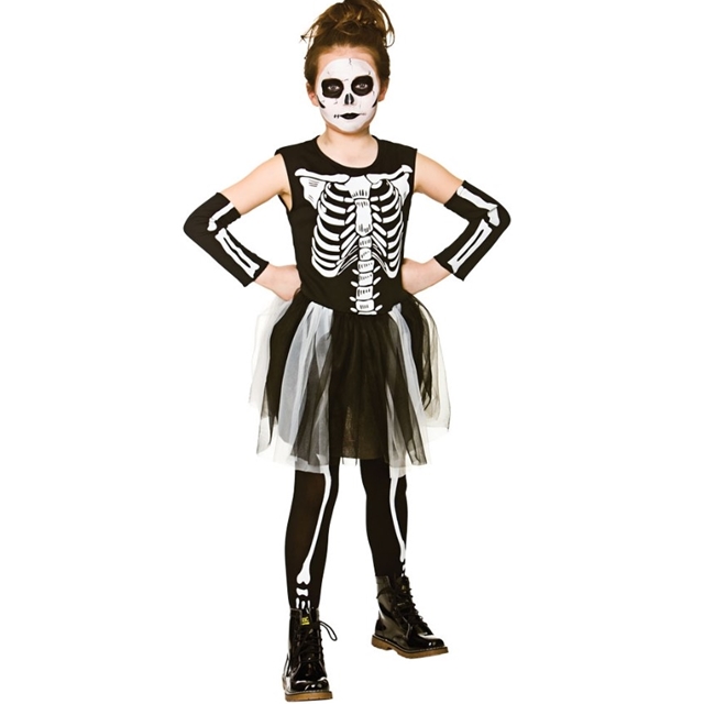 Skelett Kostüm für Kinder