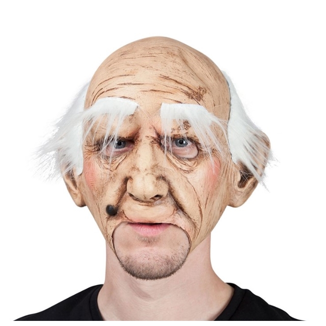 Alter Mann Maske