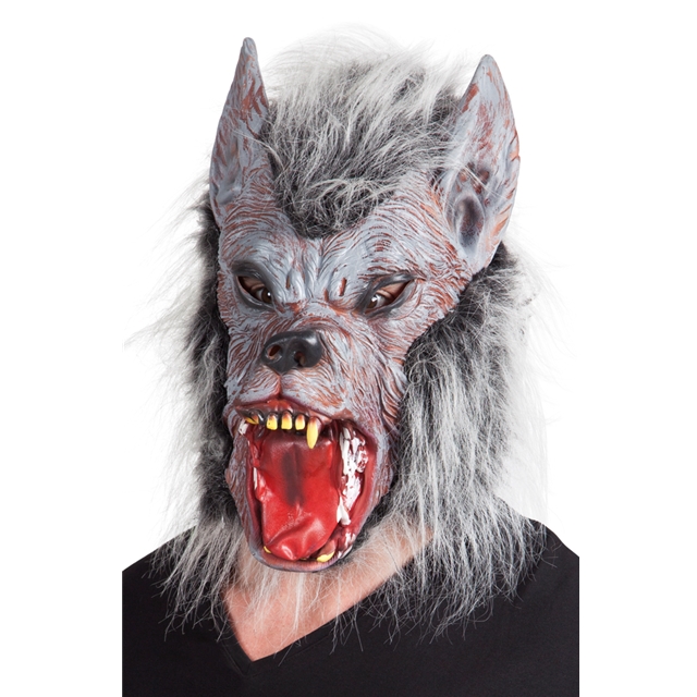Böser Wolf Latexmaske