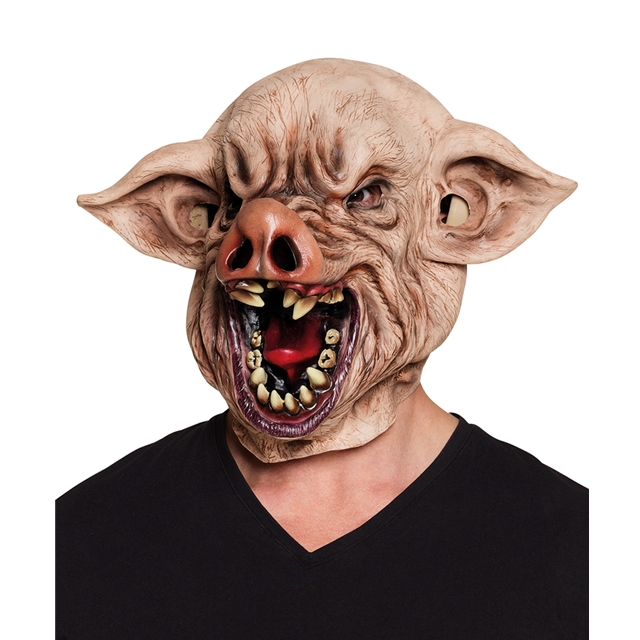 Teufelsschwein Latexmaske