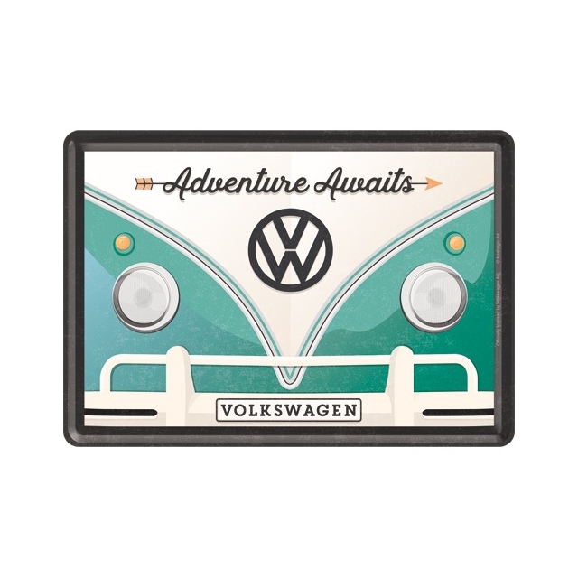Volkswagen Adventure Awaits Blechkarte