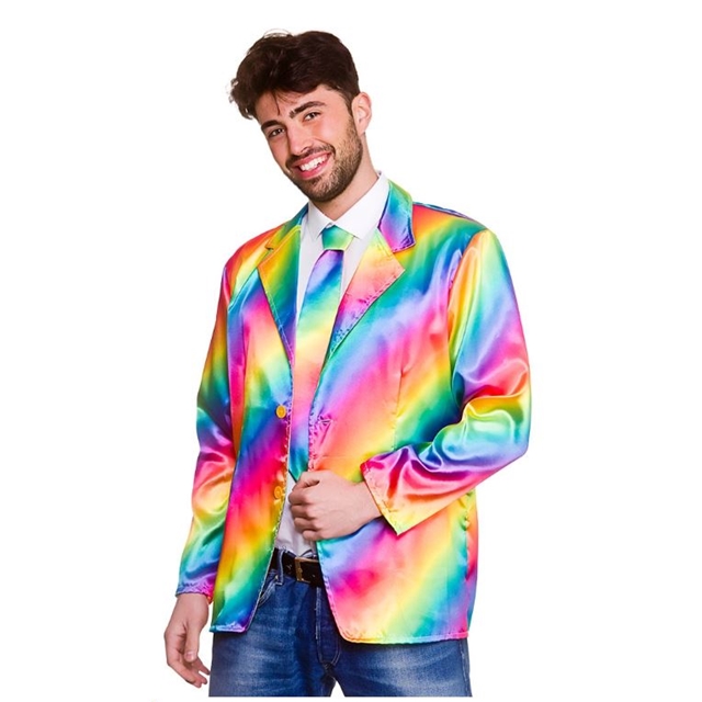 Rainbow Jacket&Tie Kostüm