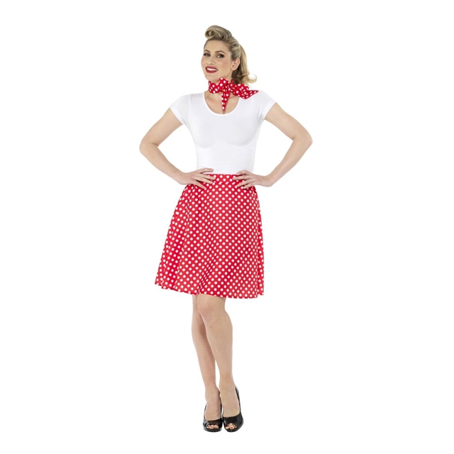 1950s Polka Dot Skirt