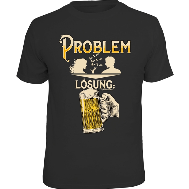 Problem / Lösung Bier T-Shirt