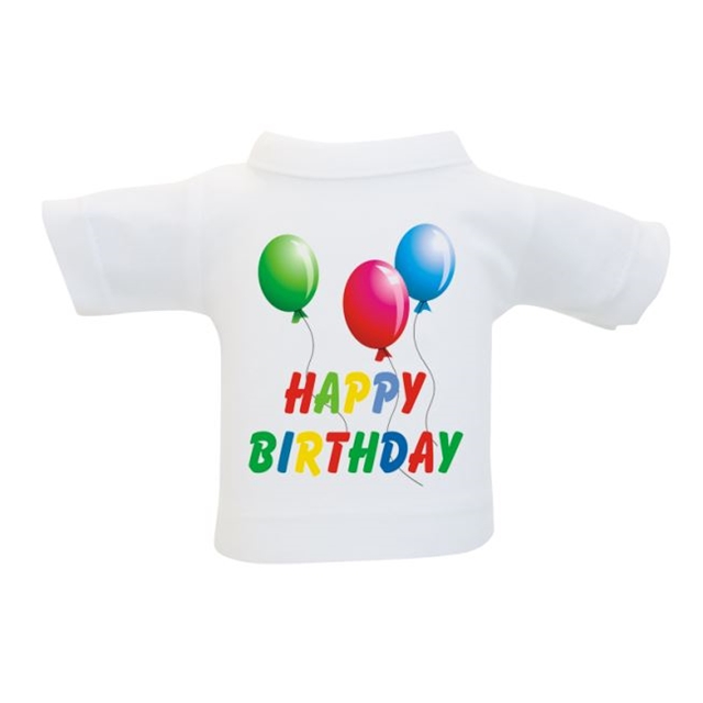 Happy Birthday mit Ballon Mini-T-Shirt