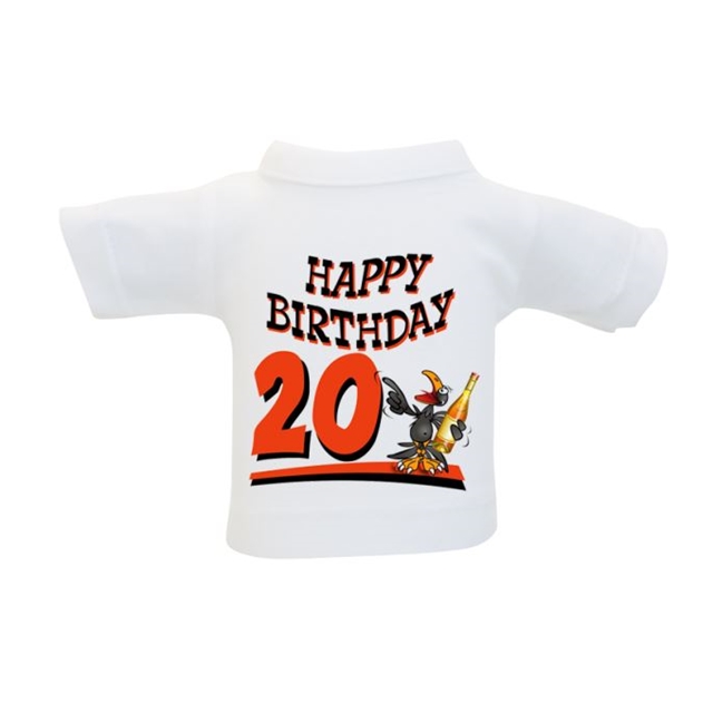 Happy Birthday Rabe 20 Mini-T-Shirt