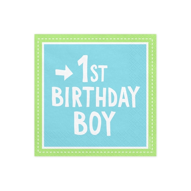 1St Birthday Boy Servietten