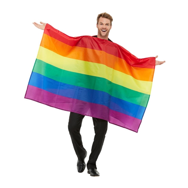 Regenbogen Flagge Kostüm