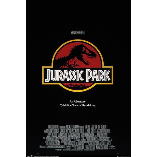 Jurassic Park Key Art Poster
