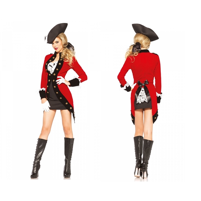 Rebellen Piratin Kostüm