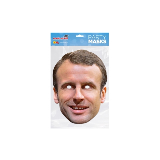 Emmanuel Macron Maske